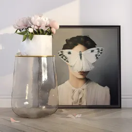 Decorative with peonies 2